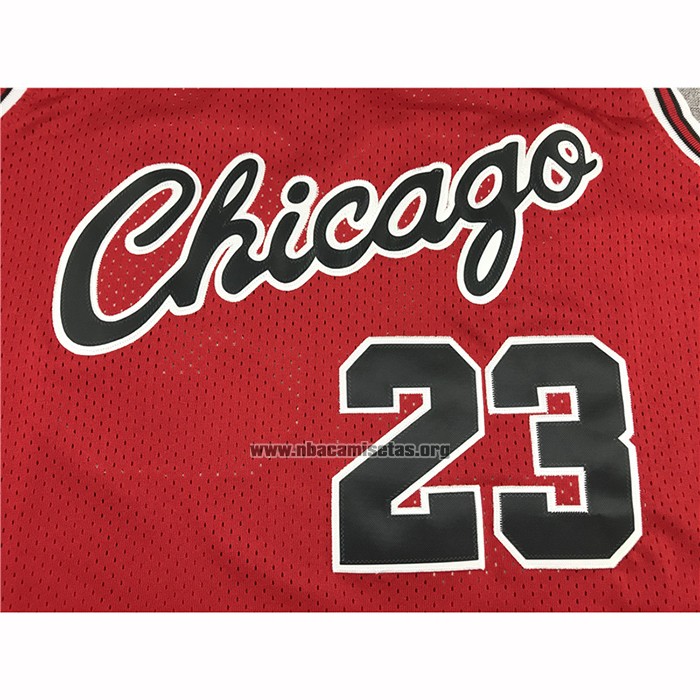 Camiseta Chicago Bulls Michael Jordan NO 23 Mitchell & Ness 1984-1985 Rojo